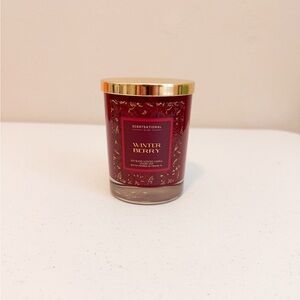 Scentsational Winter Berry Red Candle